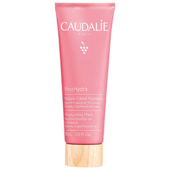 Caudalie VinoHydra masque, bouteille: hydratation rapide pour peau sèche et sensible.