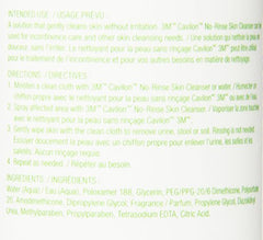 Cavilon aperçu usage peau sensible, pratique pour l'hygiène cutanée quotidienne.