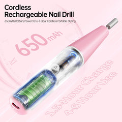 Ccigedy foret ongles polyvalent – adapté pour acrylique, gel et dip.