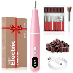 Ccigedy kit foret ongles électrique sans fil – design compact et pratique pour domicile.
