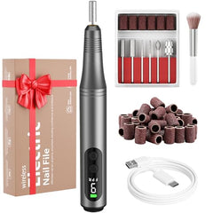 Ccigedy kit perce-ongles électrique prêt à domicile pour une manucure professionnelle