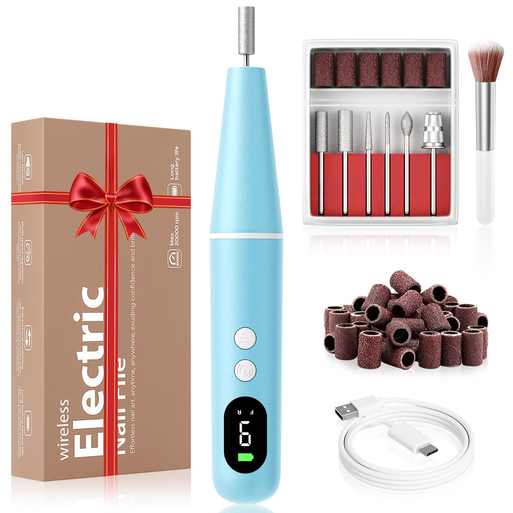 Ccigedy kit perce-ongles sans-fil: outil précis pour manucure à domicile.