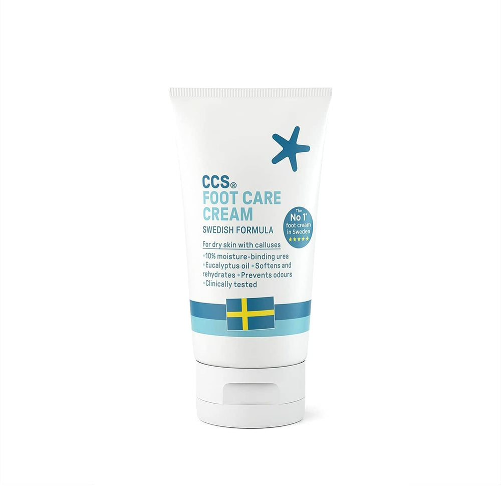 CCS Crème Pieds 60 ml tube visible hydratation durable