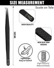 Cross Edge CEC pince isolation cils courbée utilisée en pratique professionnelle