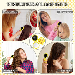 Brosse Cecnamt Softball mini et compacte, parfaite pour le voyage et le rangement.