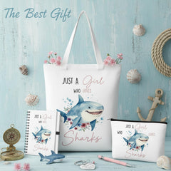 Trousse maquillage Ceenna Requin rangement sûr pour cosmétiques.