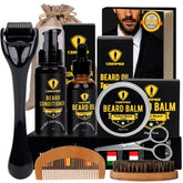 Ceenwes kit barbe complet, vue d’ensemble, pratique pour l’entretien quotidien.