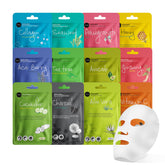Celavi Essence – masque en feuille varié pour hydratation quotidienne.