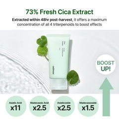 Texture gel légère de Celimax Real Cica, pénètre rapidement sans effet gras.