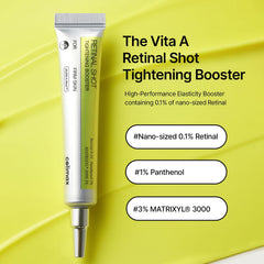 Celimax Sérum Vita A Rétinal – Goutte appliquée sur la peau pour pénétration profonde.