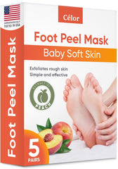 Masque peeling CÉLOR, emballage prêt à offrir un spa à domicile.