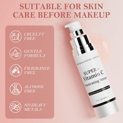 Sérum CEMSAZORL vitamine C et acide hyaluronique, texture légère