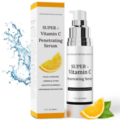 Sérum Vitamine C CEMSAZORL pour le visage, hydratation éclatante