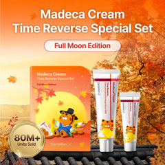 Crème-visage CENTELLIAN 24 Madeca Time Reverse offre hydratation quotidienne pour teint lumineux.