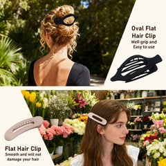CENTSTAR pinces-cheveux flat-griffe blond, style discret et confortable