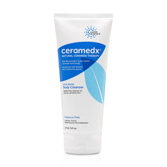 Ceramedx: bouteille-nettoyant-corps-extra-doux pour peau sèche.