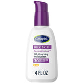 Bouteille Cetaphil Dermacontrol avec fini mat et absorption d’huile.