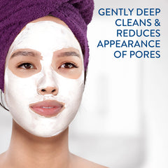 Texture crème luxueuse du masque Cetaphil DermaControl purifie sans dessécher.