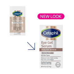 Cetaphil Gel-Sérum Yeux Healthy Renew – pompe discrète et application précise autour des yeux