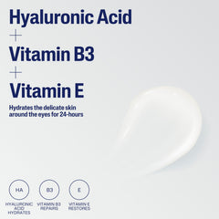 Cetaphil hyaluronique-yeux hydrate en profondeur et apaise les paupières.