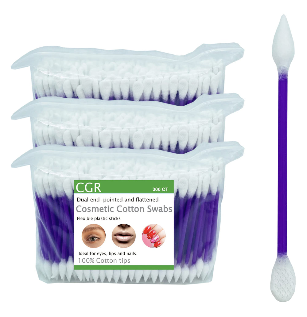 CGR 900 pièces coton-tiges pointes pour retouches précises du maquillage.
