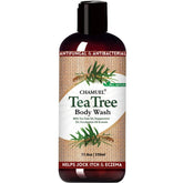 Chamuel Tea Tree Body Wash bouteille: nettoyage en douceur et parfum frais