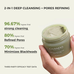 CHANDO HIMALAYA Argile minérale Himalayenne, purification en douceur pour la peau