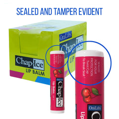 CHAP-ICE SPF-15 sun protection lip balm for daily use.