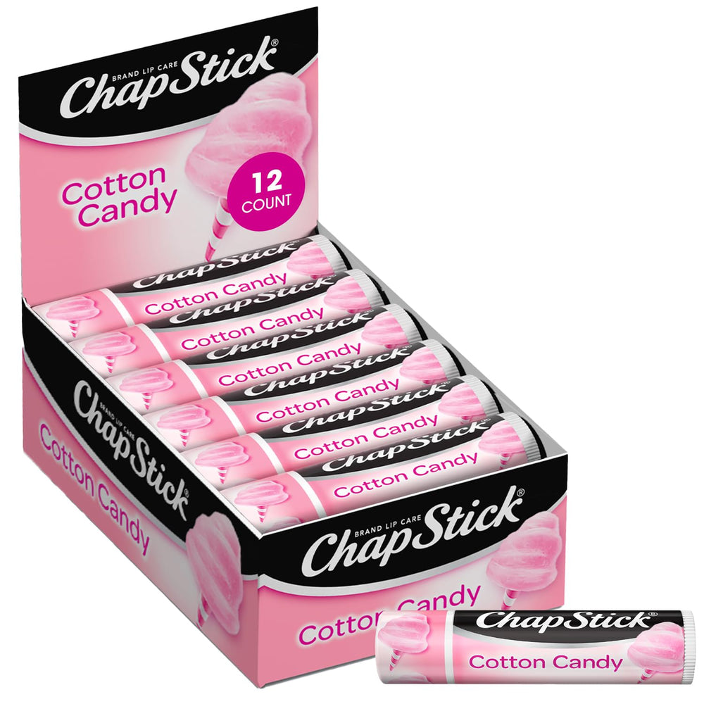 ChapStick Barbe a Papa pack-12-tubes: pratique pour partager le soin des levres.