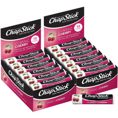 ChapStick cerise, baume à lèvres en blister, hydratation rapide