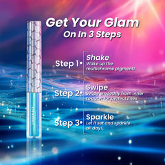 CHARMACY – reflets duochrome visibles selon la lumière pour un maquillage dynamique.