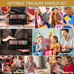 CHARMCODE palette yeux et levres, coloris riches et faciles a melanger pour tous les looks.