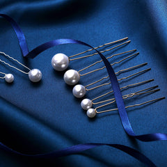 Charonle épingle perles 1,2 cm pour une coiffure structurée