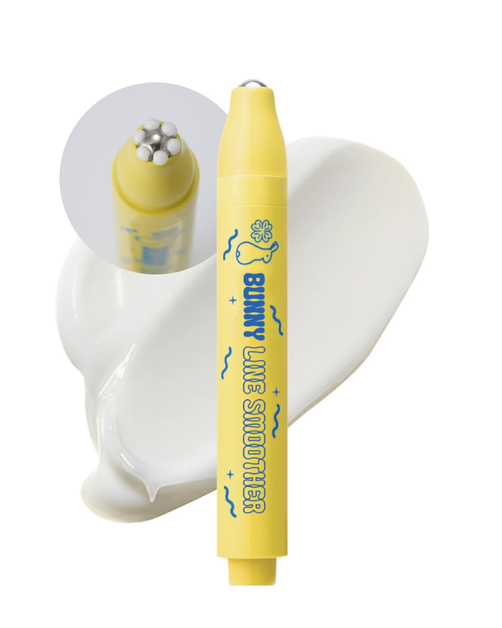 CHASIN' RABBITS roller inox yeux – outil rafraîchissant et précis pour le contour