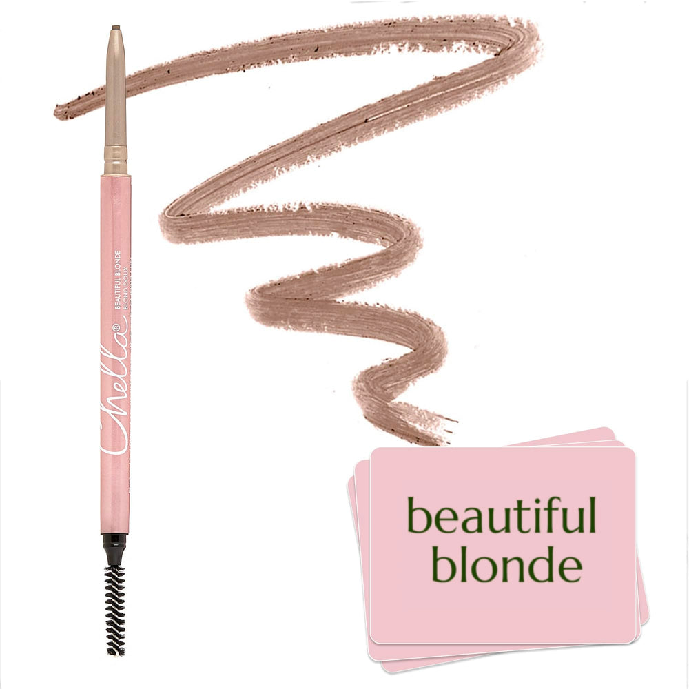 Chella Crayon Sourcils Blond – trace fin pour un regard naturel et précis.