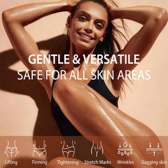CHEOKINGBA huile raffermissante zones abdominales et cuisses, usage quotidien.