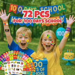 Ensemble fêtes scolaires Cherisnowy pour une ambiance 100 jours.