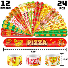 Ensemble pizza Cherisnowy, 72 pièces pour fête.