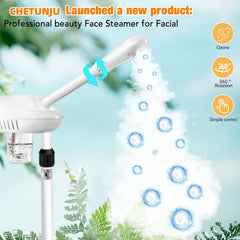 Chetunju nébulisateur – panneau de contrôle simple pour une utilisation rapide et sûre.