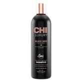 CHI Shampoing Nigelle Luxe – bouteille, nettoie en douceur et prépare les cheveux au volume.