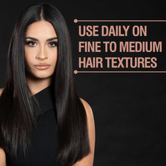 CHI huile noire: cheveux secs nourris et revitalisés sans résidu