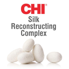 CHI Infra Silk Infusion – application sur les longueurs apporte douceur et maniabilité.