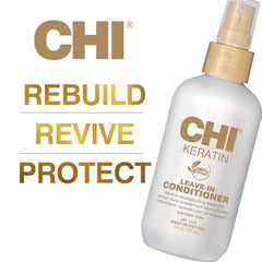 CHI KÉRATINE: hydratation intense qui laisse les cheveux doux et souples