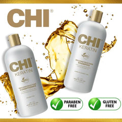 CHI Keratine ligne protection contre la chaleur: protège les cheveux lors du coiffage