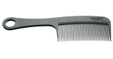 Chicago Comb Modèle 14 en fibre de carbone facilitant le démêlage des cheveux longs avec douceur.