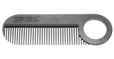 Chicago Comb Modèle 2 en carbone, dents fines et portable