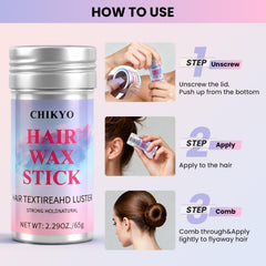 Brosse contour des cheveux CHIKYO pour détails précis et look net.