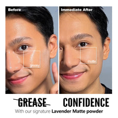 Texture ultra-fine Chillab Lavender Matte pour un mélange sans trace blanche.