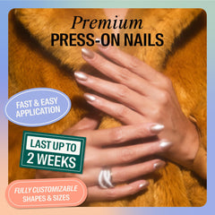 Chillhouse kit ongles Oval Raise a Glass, 30 formes et tailles