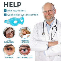 Chillojos masque yeux hydratant apaise la sécheresse oculaire et favorise le confort.